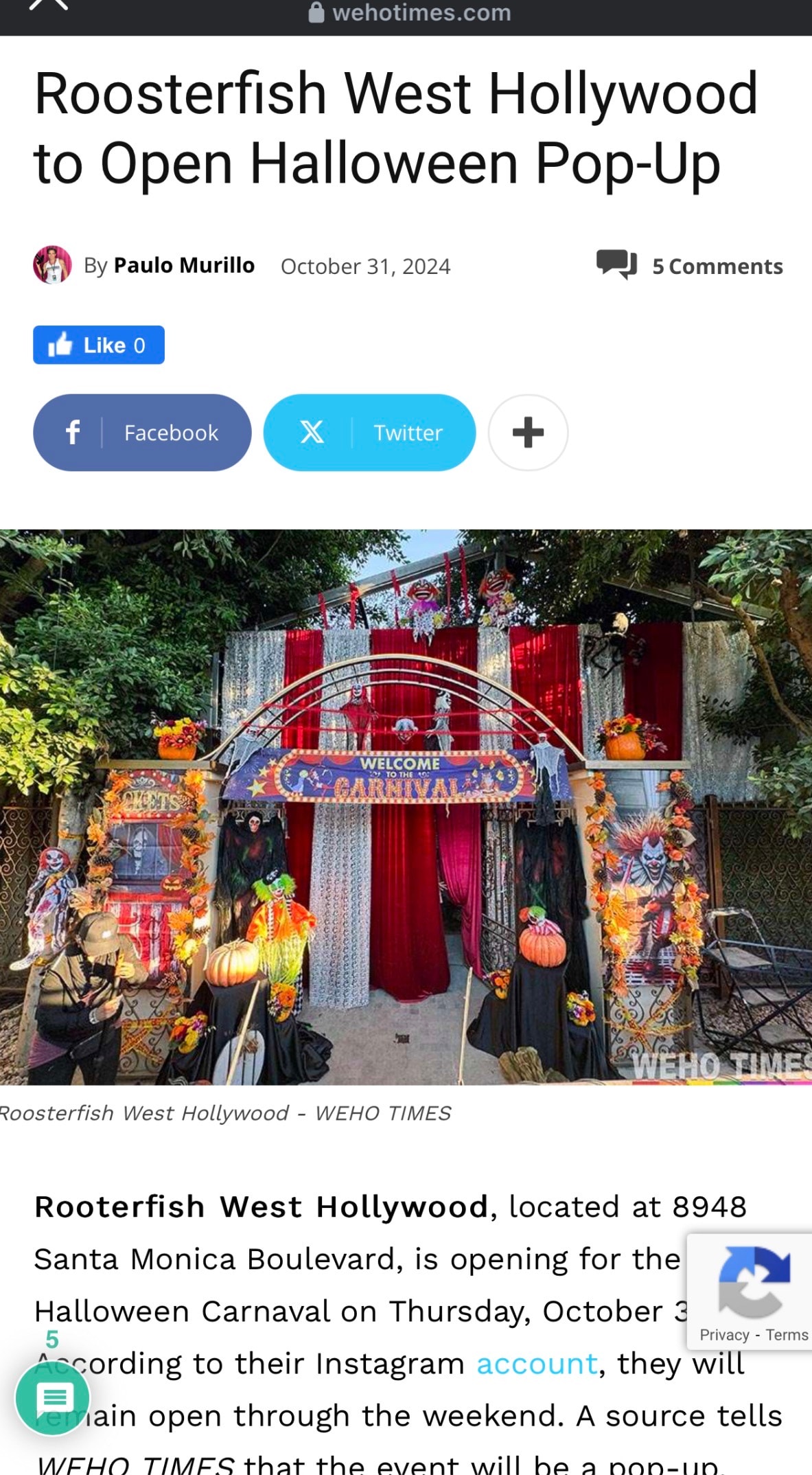 Oni Productions — WeHo Times Halloween